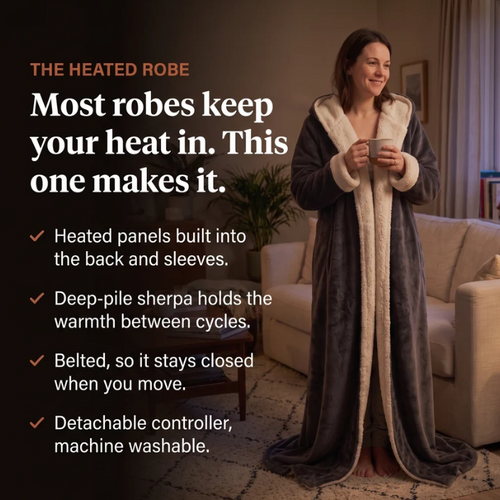 CozyCo Heated Robe