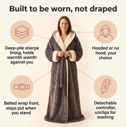 CozyCo Heated Robe