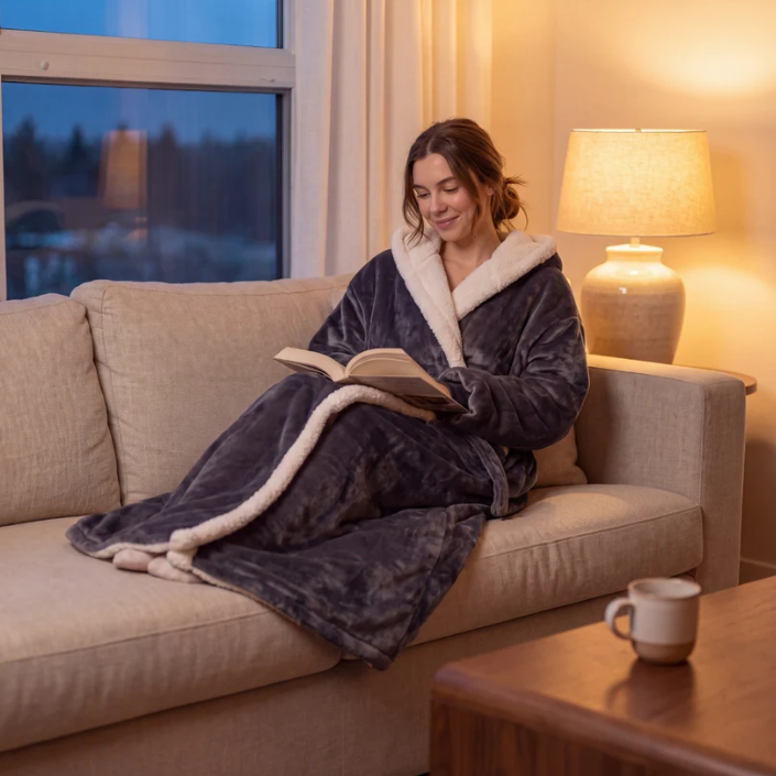 CozyCo Heated Robe